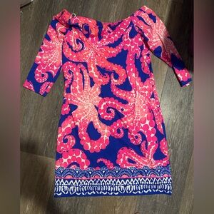 Lilly Pulitzer octopus dress. Size S. Perfect condition.